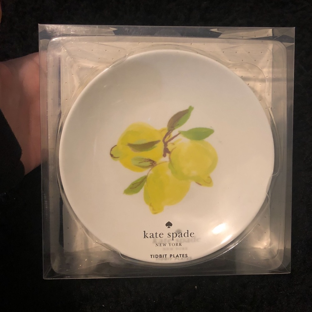 New in box Kate Spade 4 piece plate set
